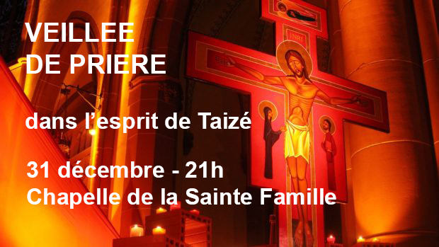 Prière de Taizé - 31 décembre 2024 à 21h